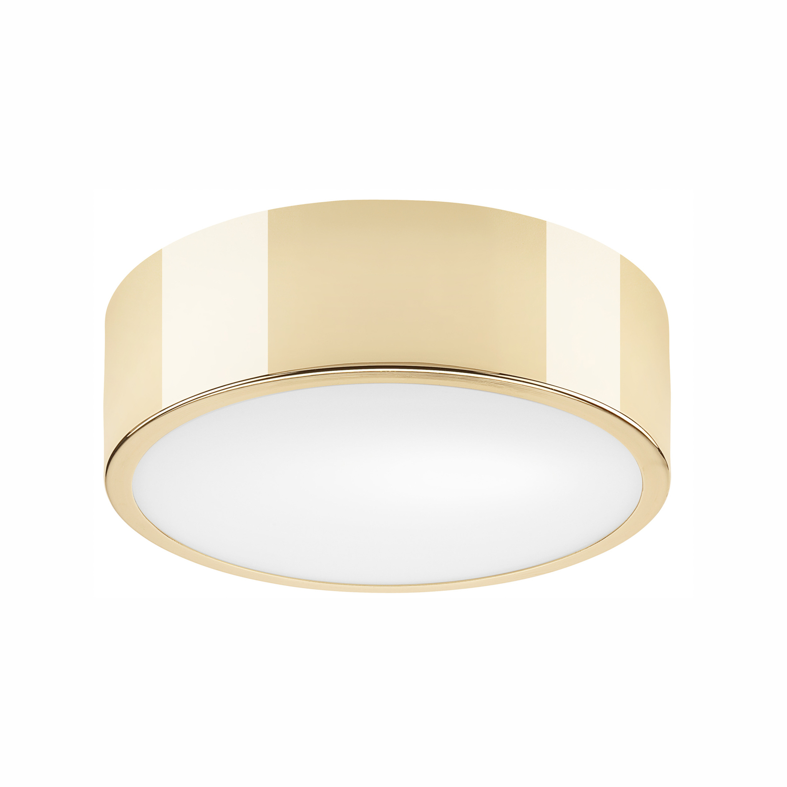 Plafondlamp Kimban van metaal, Ø 26 cm, goud