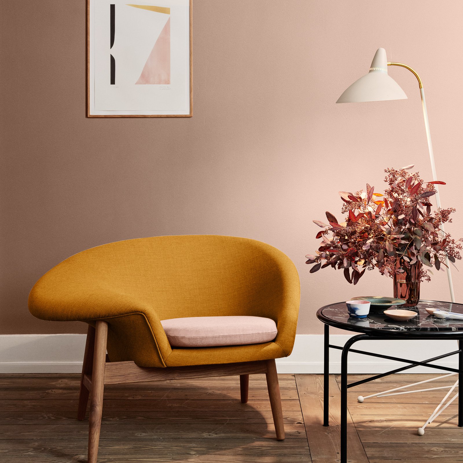 Lightsome Stehleuchte, warmweiß, Höhe 132 cm - Warm Nordic