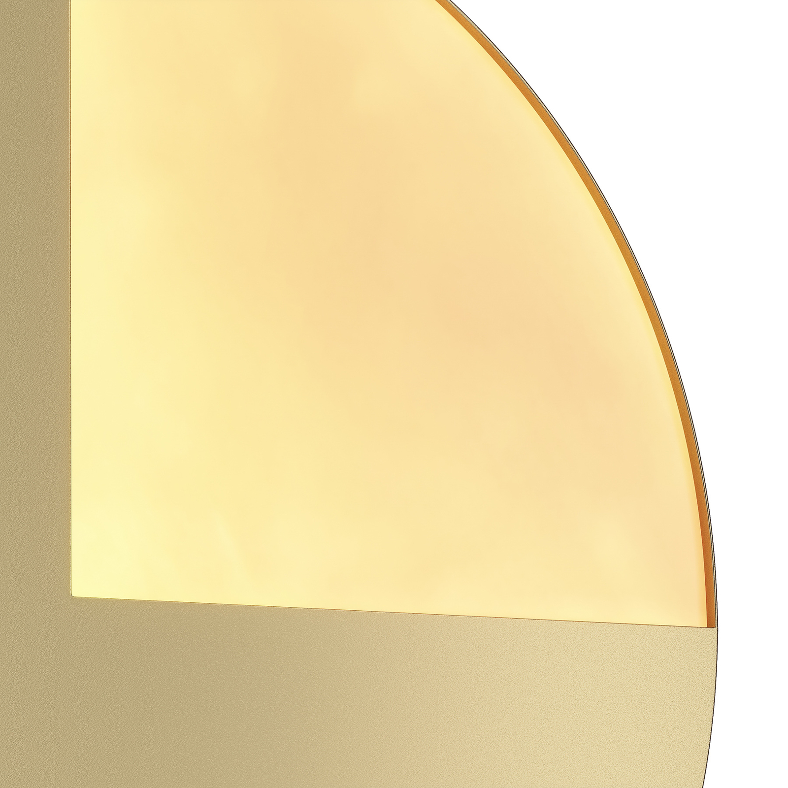 Maytoni Jupiter LED wall lamp, gold, Ø 38.1cm