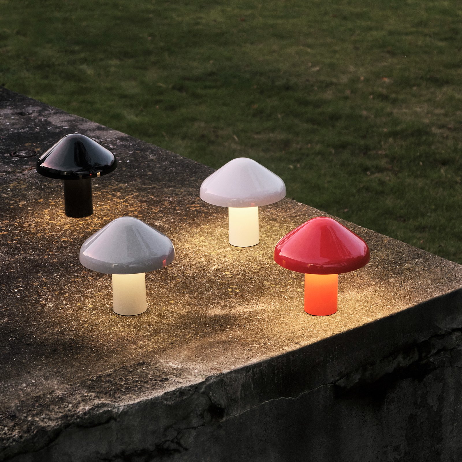 HAY Pao Portable LED table lamp with rechargeable battery