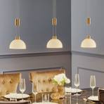 Rothfels Laurena LED a sospens 3 luci lunga ottone