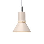 Závěsné světlo Type 80, béžové, Ø 15 cm, kov – Anglepoise