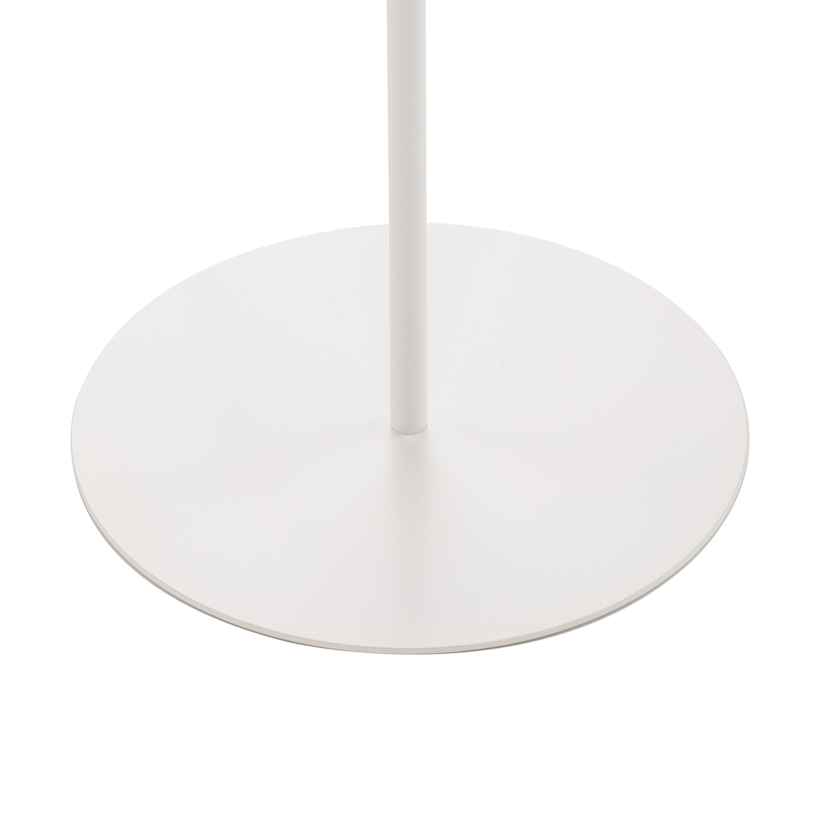 Lampadaire Pastell Roller abat-jour en tissu gris