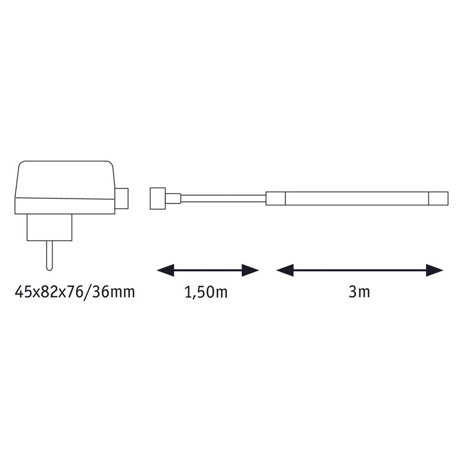 Paulmann SimpLED Taśma, IP65 3000 K, 3m