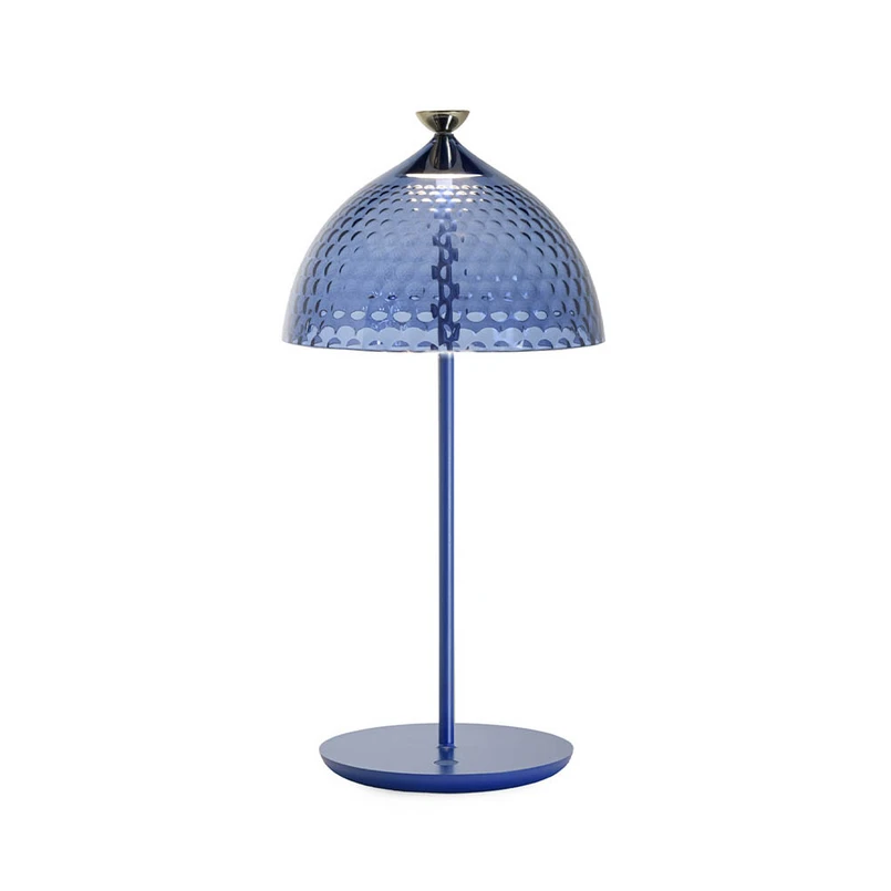 Kartell - Pumo Tischleuchte Blau/Hell Blau