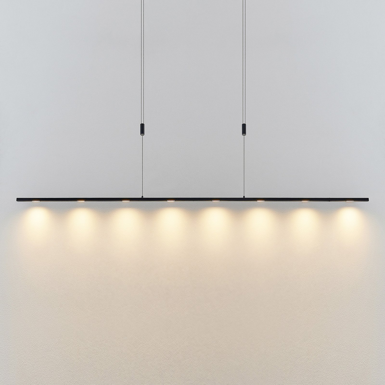 Stakato 8 LED Hanglamp L180 Black - Lucande