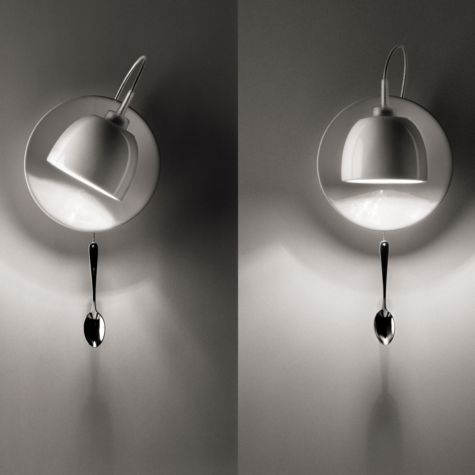 Light Au Lait Wandleuchte - Ingo Maurer