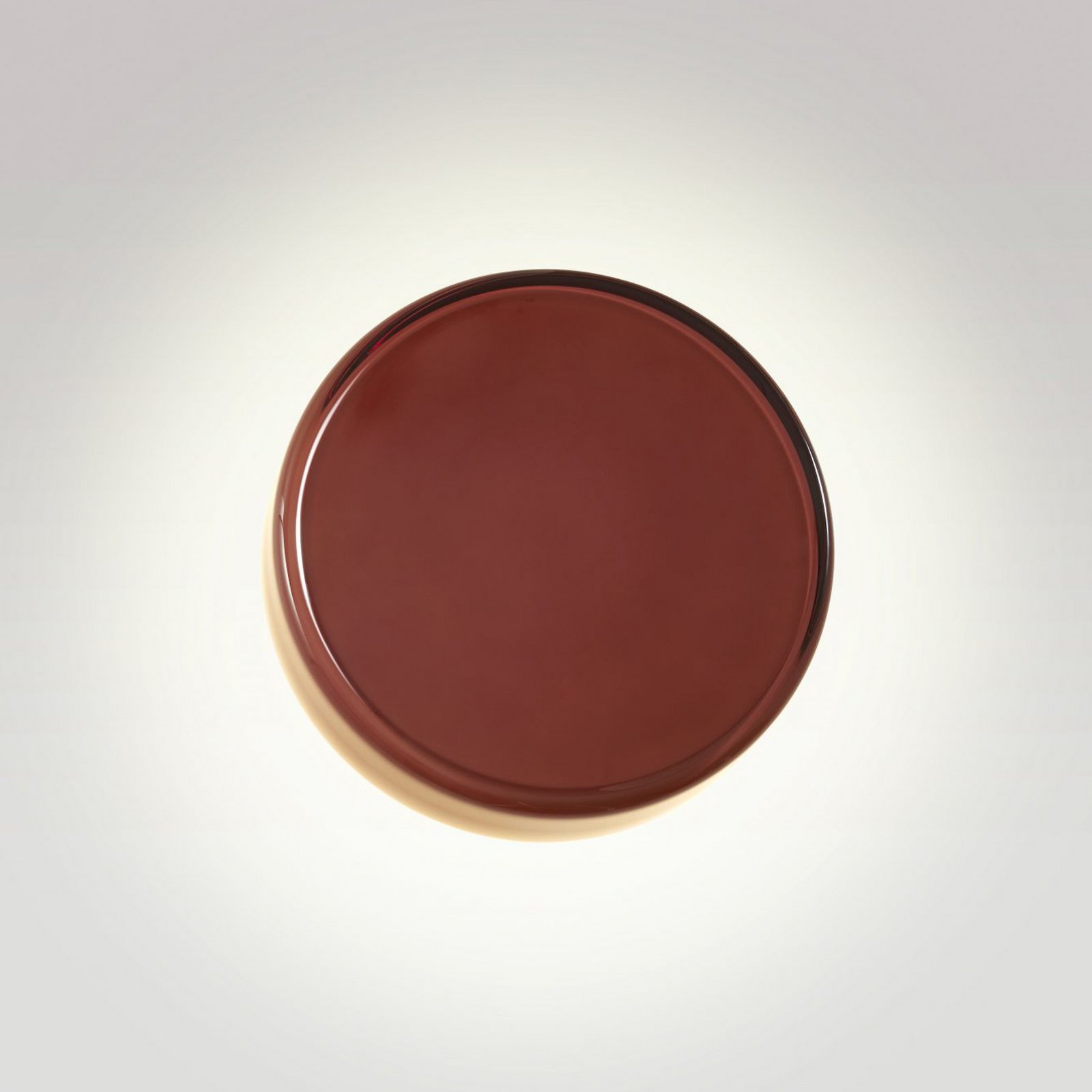 MARSET LED-Wandlampe Caramel, braun, Ø 38 cm, TRIAC, Glas