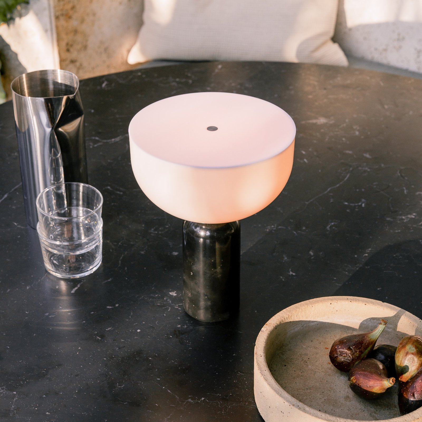 Kizu Portable Taffellamp Black - New Works