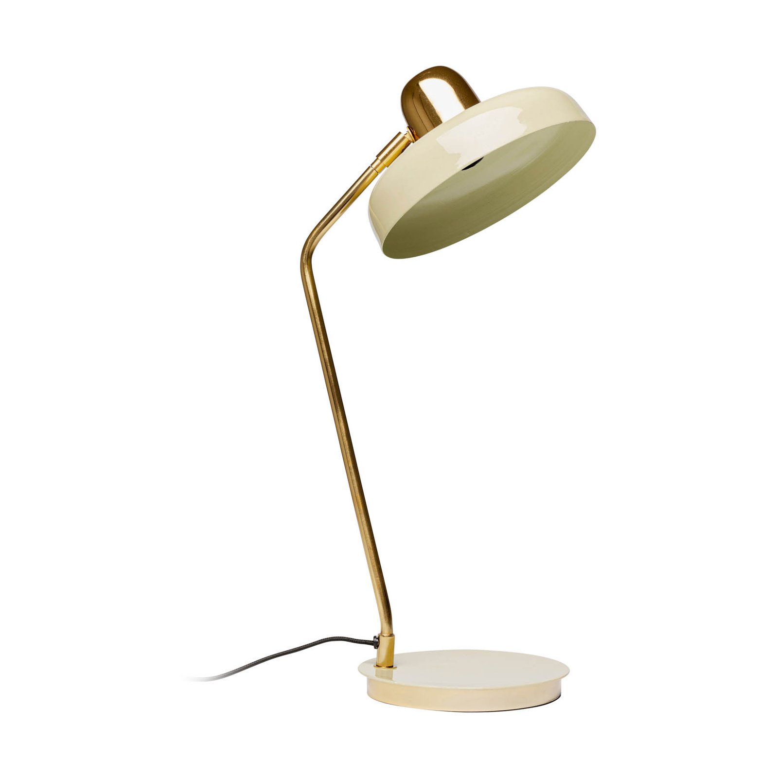 KARE Demi table lamp, green, enamelled steel, height 56 cm