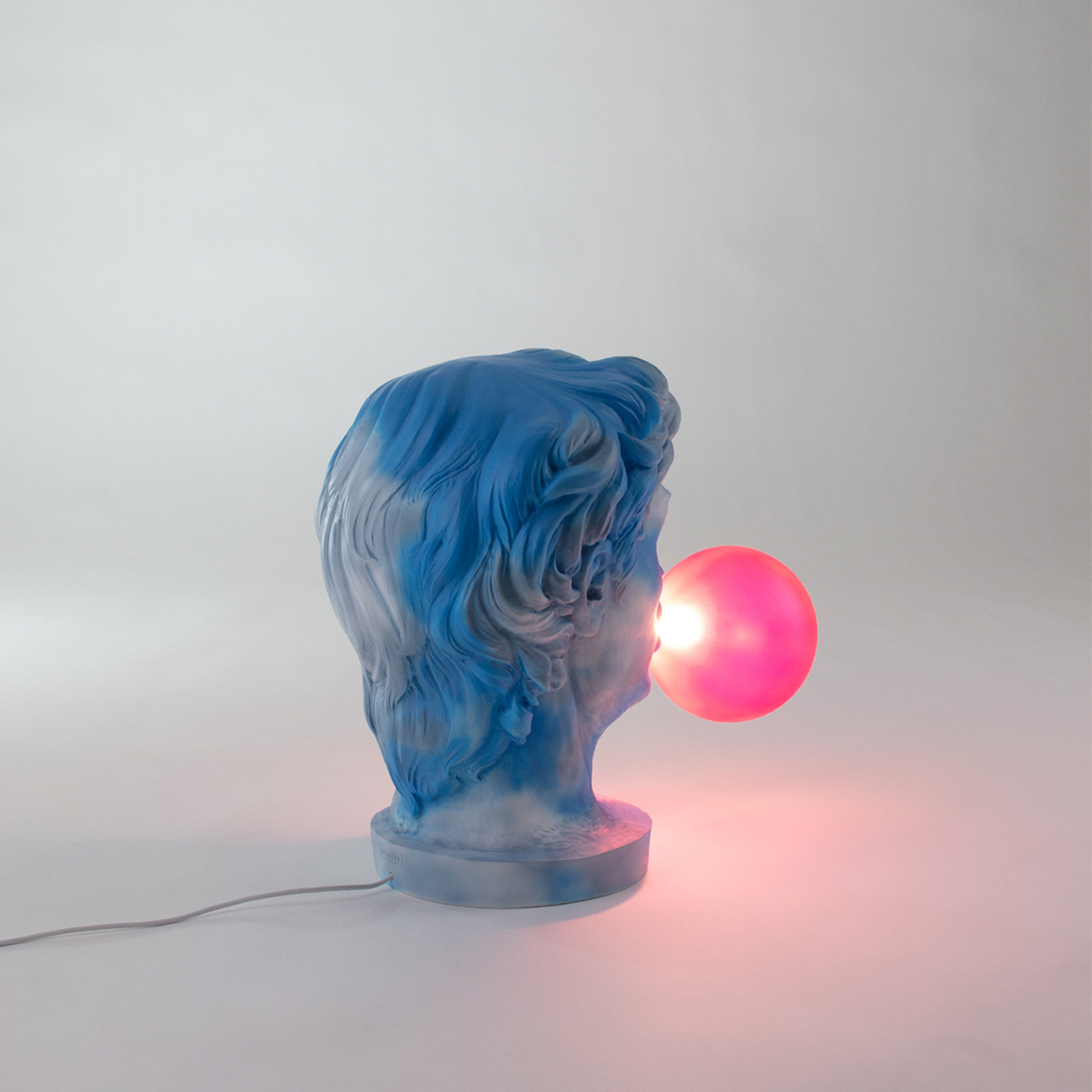 Lampe table déco LED Wonder Cloud, blanc/bleu/rose