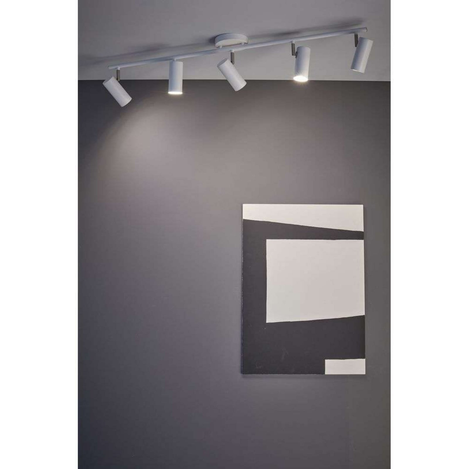 Barcelona Plafond 5L White Marksl&ouml;jd - Vardagsrum - Metall