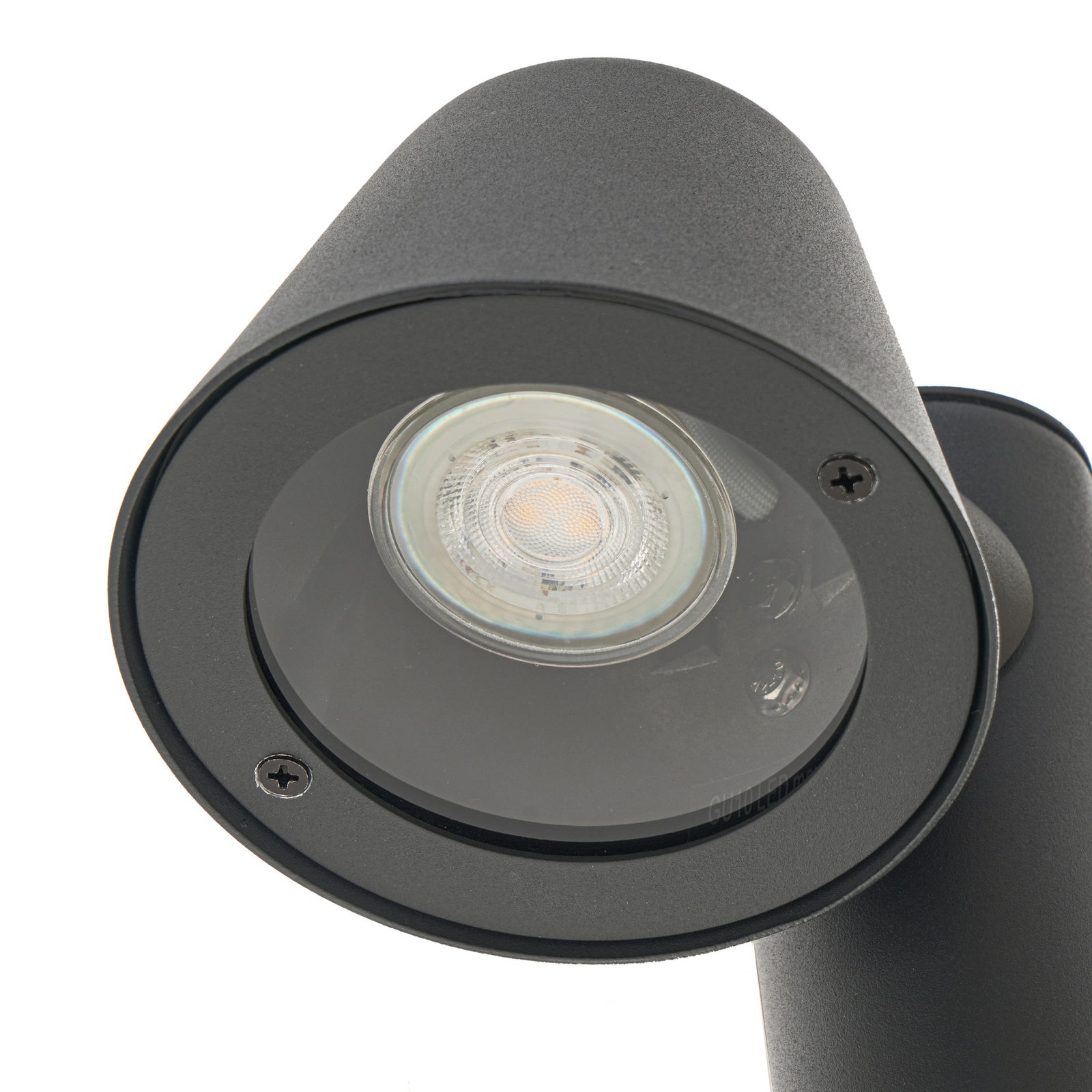 Lindby veilampe Ileyna, 2 lyskilder, antrasitt, 100 cm