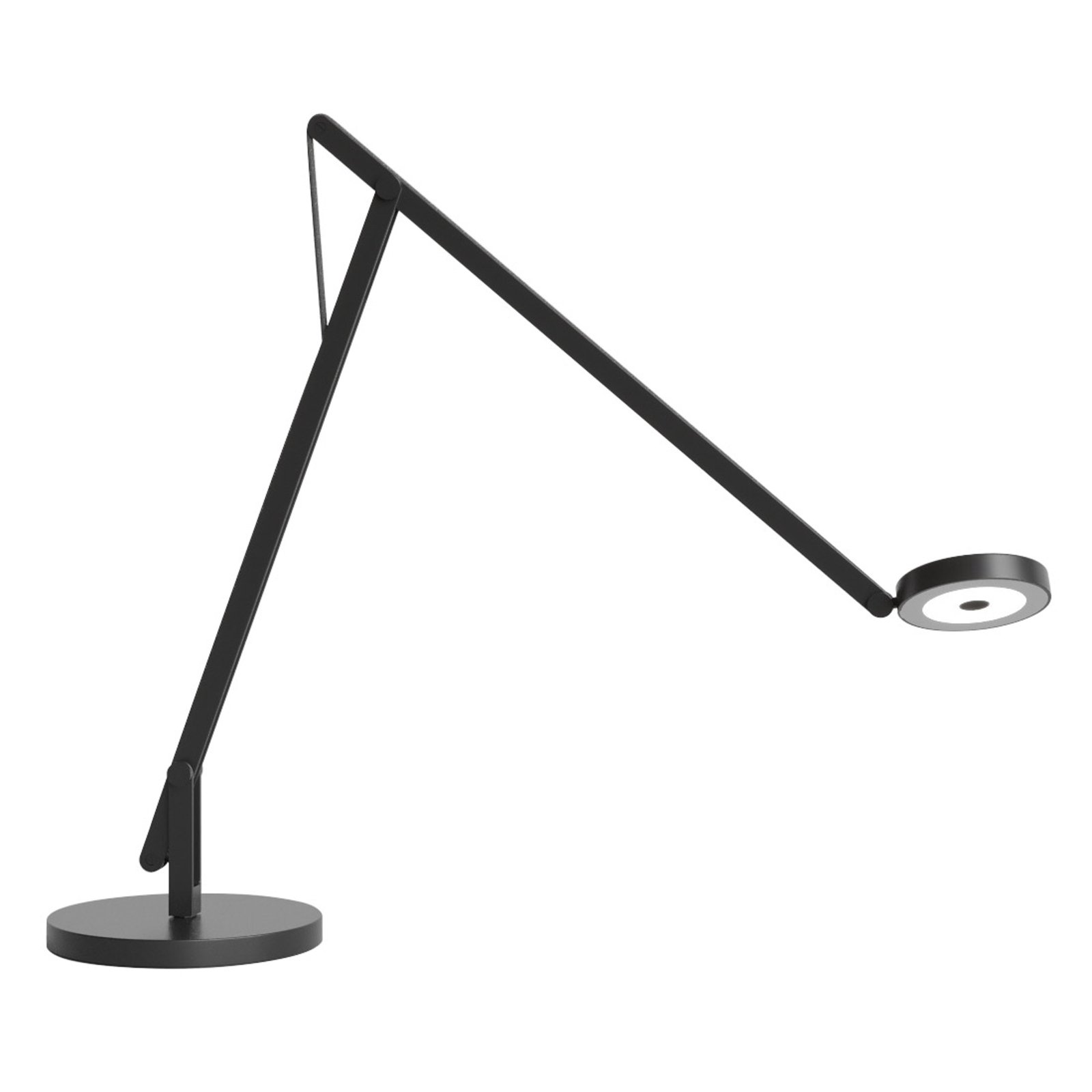String T1 Tafellamp DTW Matt Black/Black - Rotaliana