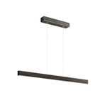 Suspension LED Broll, anthracite, acier, longueur 100 cm