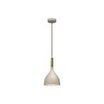 Noak hänglampa, 1 lampa, beige/guld, stål