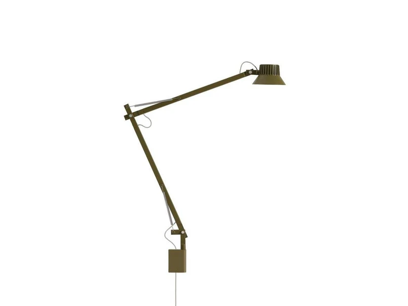 Muuto – Dedicate Vägglampa L2 Brown Green