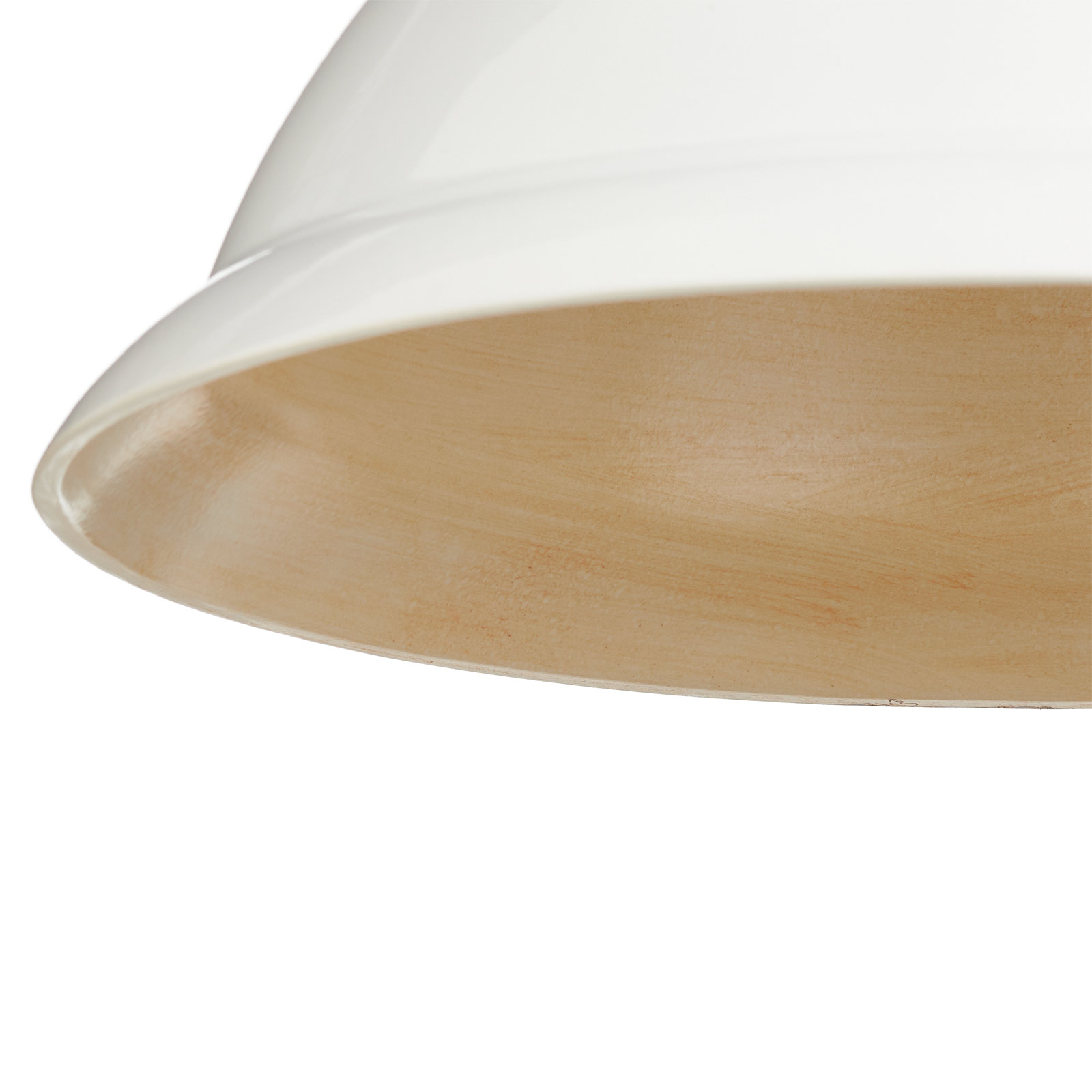 Hængelampe C1710 i keramik, hvid
