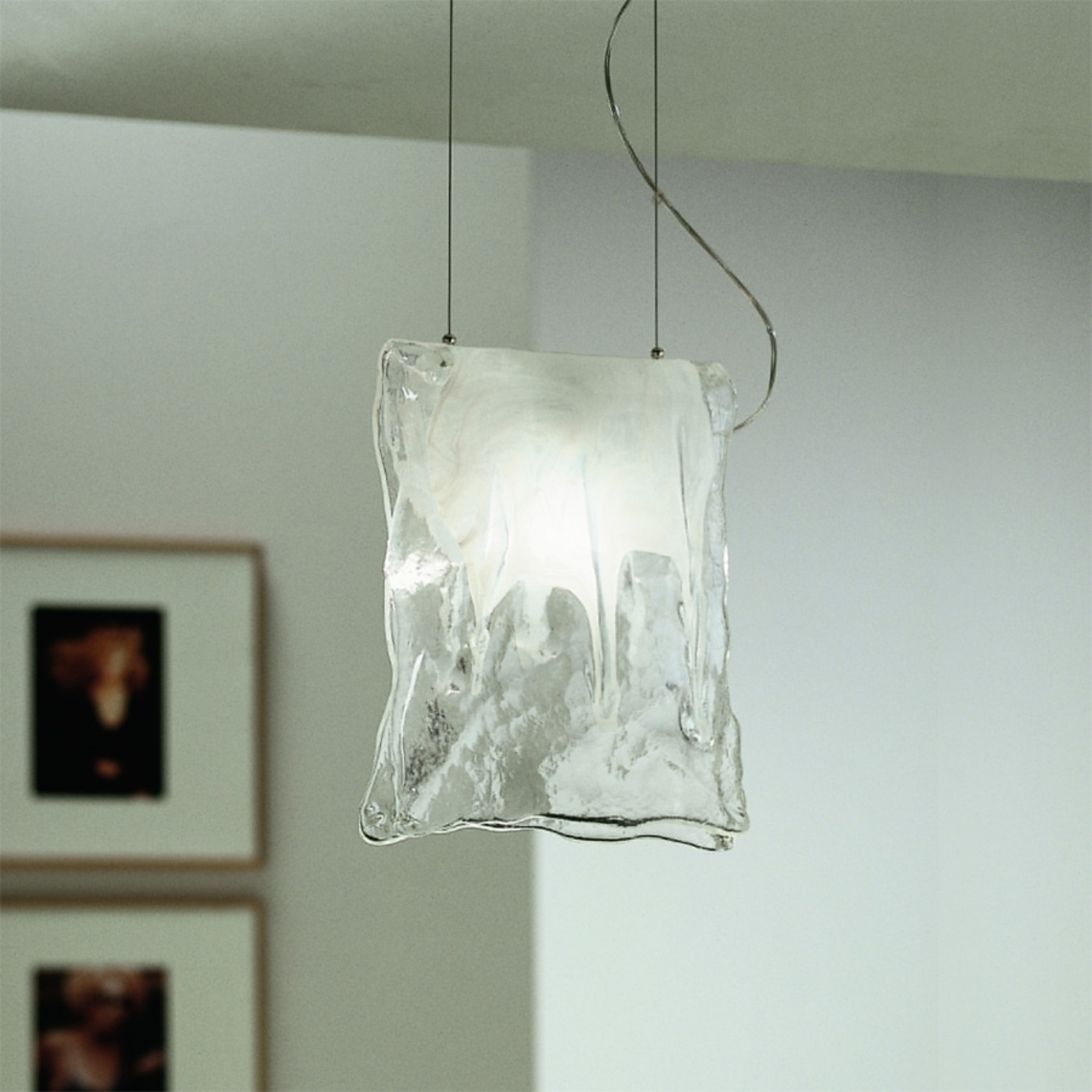 Hängeleuchte MURANO aus Glas, einflammig