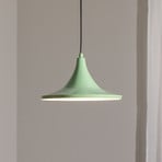 Hängeleuchte Genisy, mintgrün, Ø 31 cm, Metall, E27