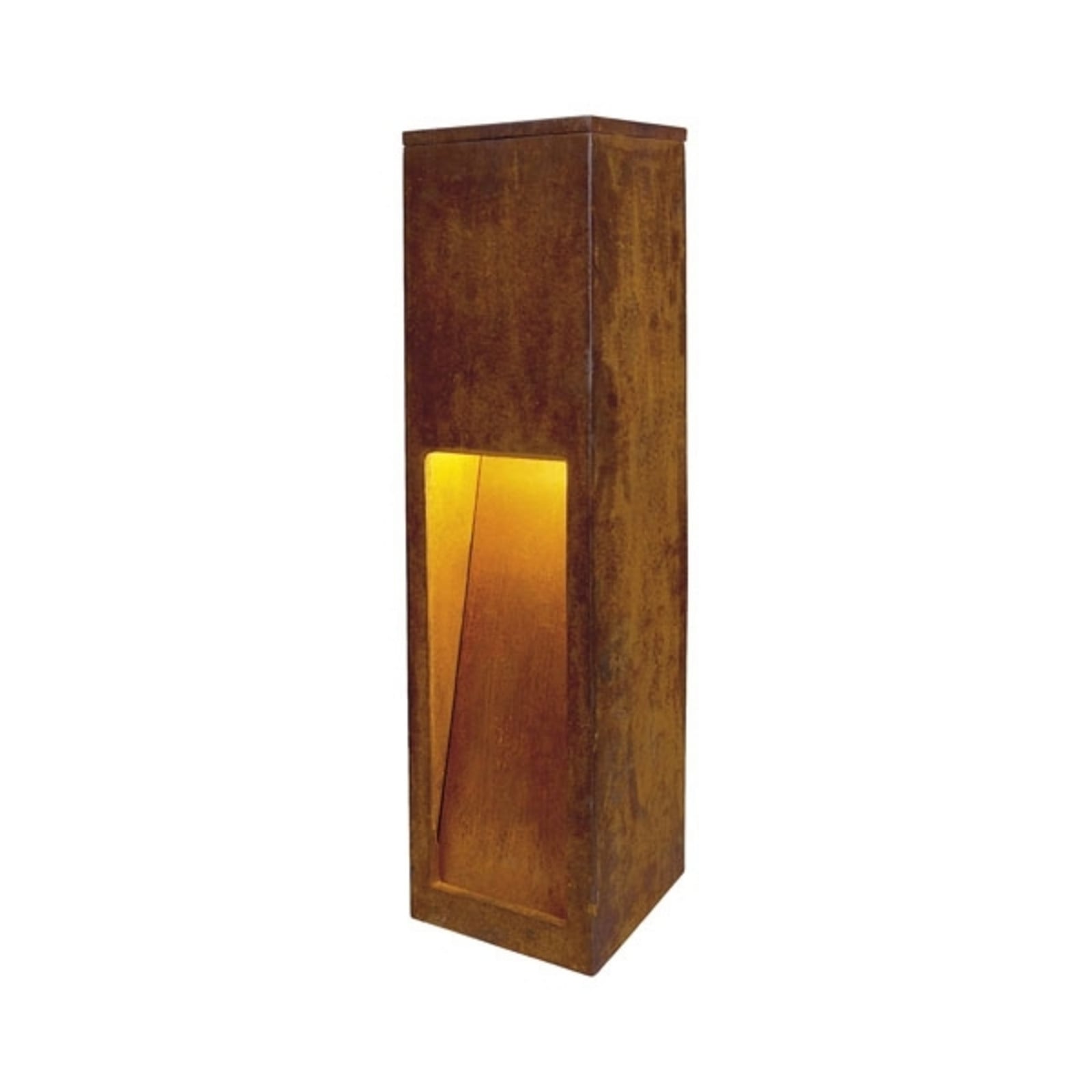 SLV Rusty Slot 50 lampă cu soclu maro ruginiu - Casă de țară / Rustic - Metal