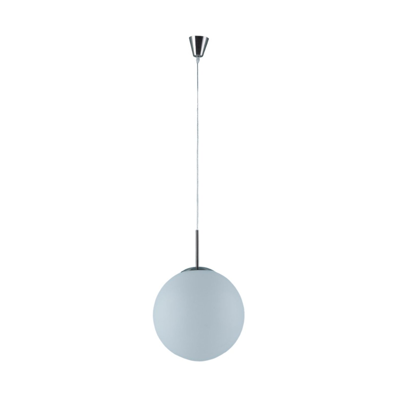 Marike Pendant Ø35 Opal/Nickel - Lindby