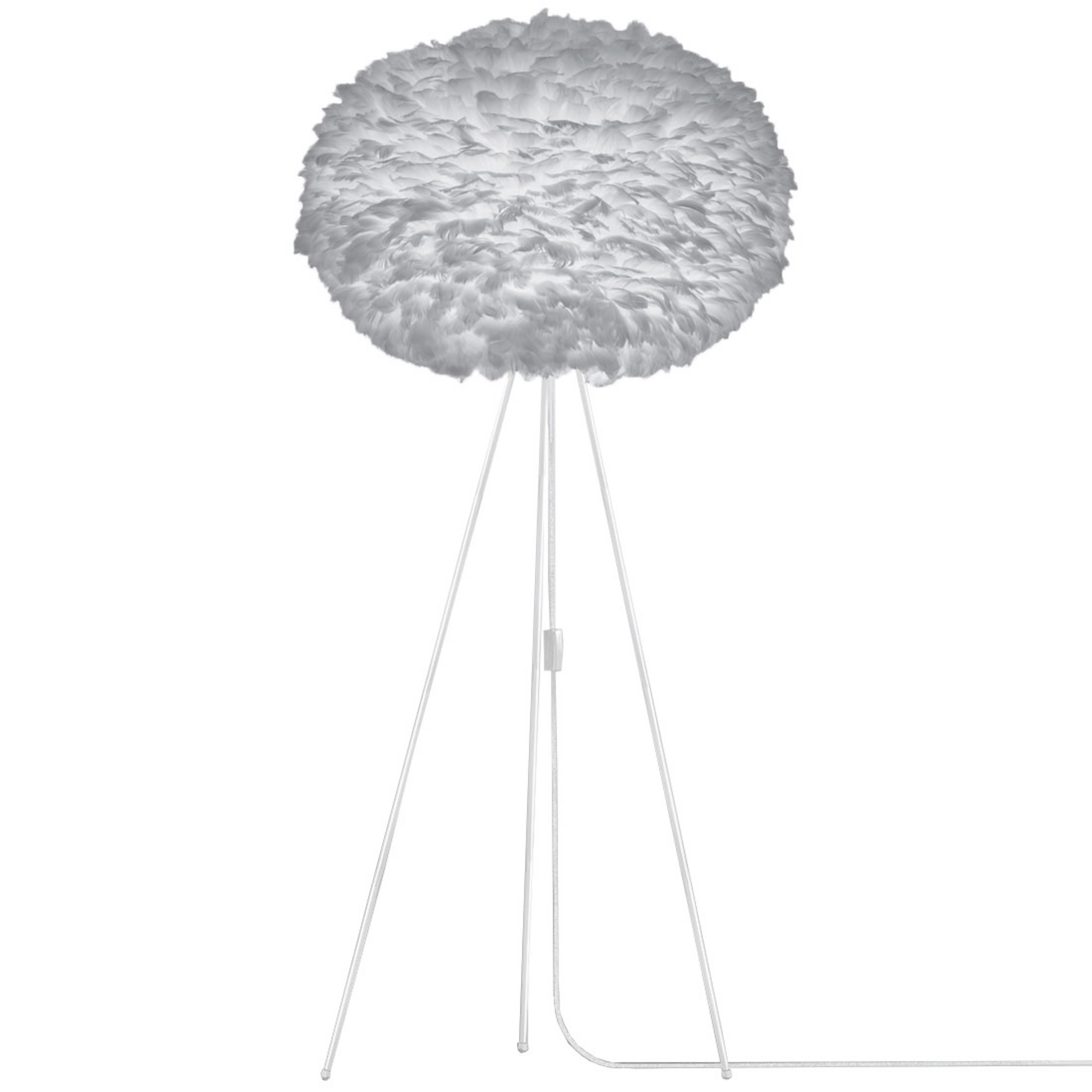 UMAGE Eos X-large Stehlampe Tripod hellgrau