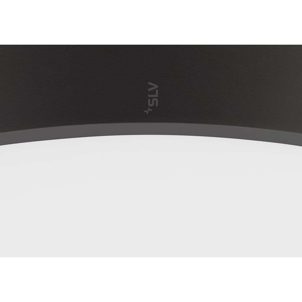 SLV Medo 60 Vägg-/Plafond 2700/3000/4000K, svart från SLV