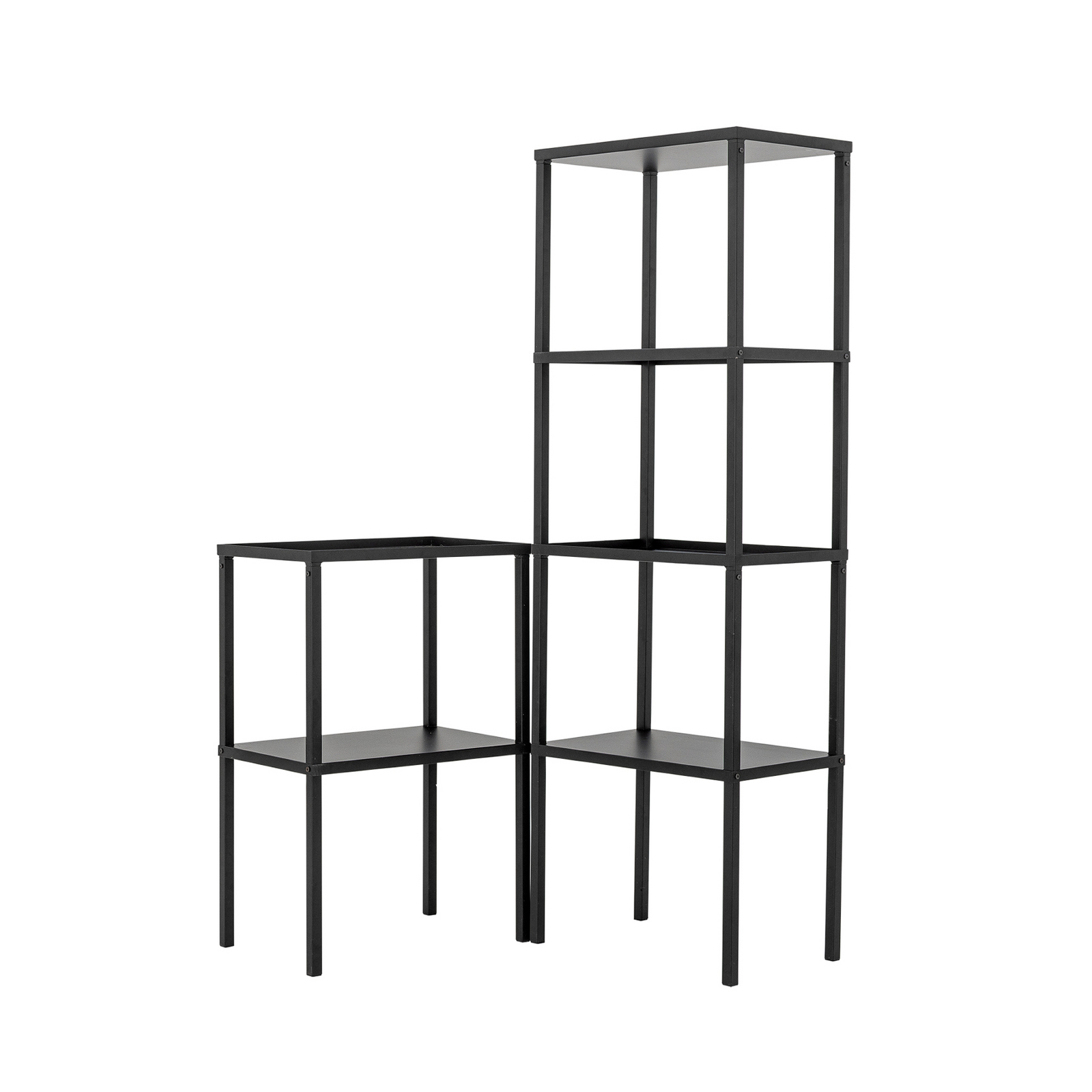 Bibliothèque Loup, noire, 90 cm, métal - Bloomingville