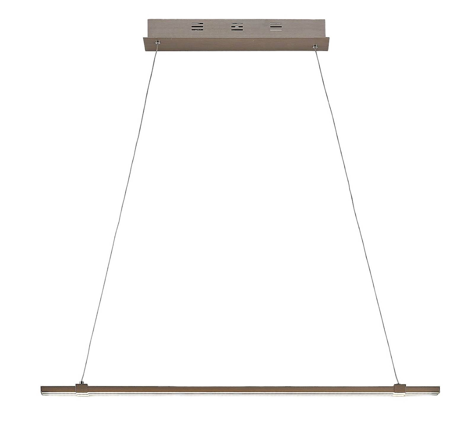 LED-Balkenpendelleuchte Tymon, schmal, ausziehbar