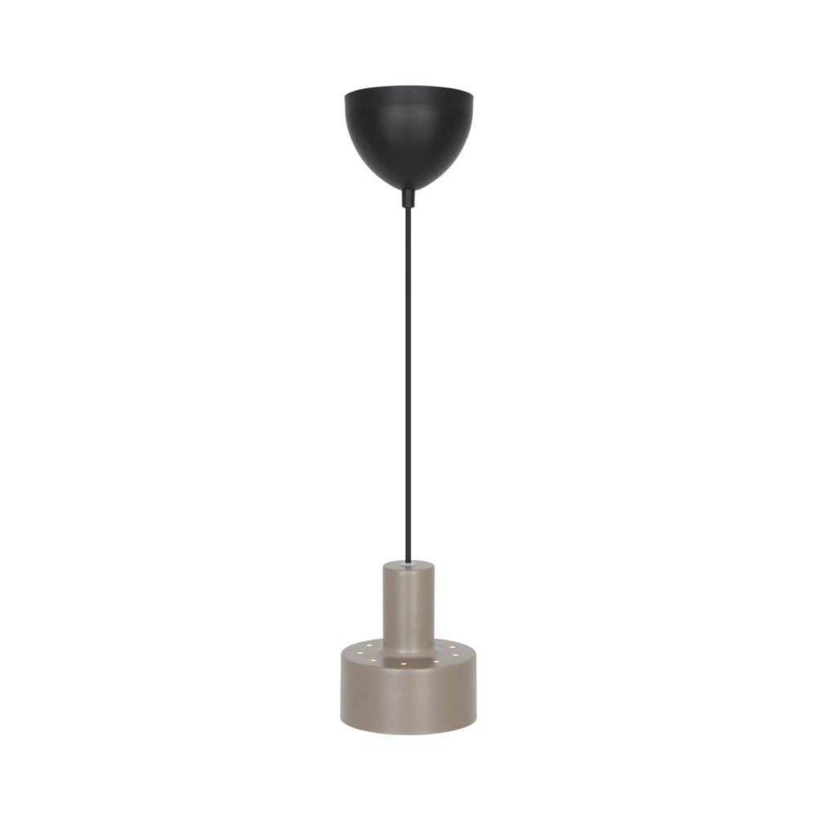 Pendelleuchte Matis, hellbraun, Ø 13 cm, Metall günstig online kaufen