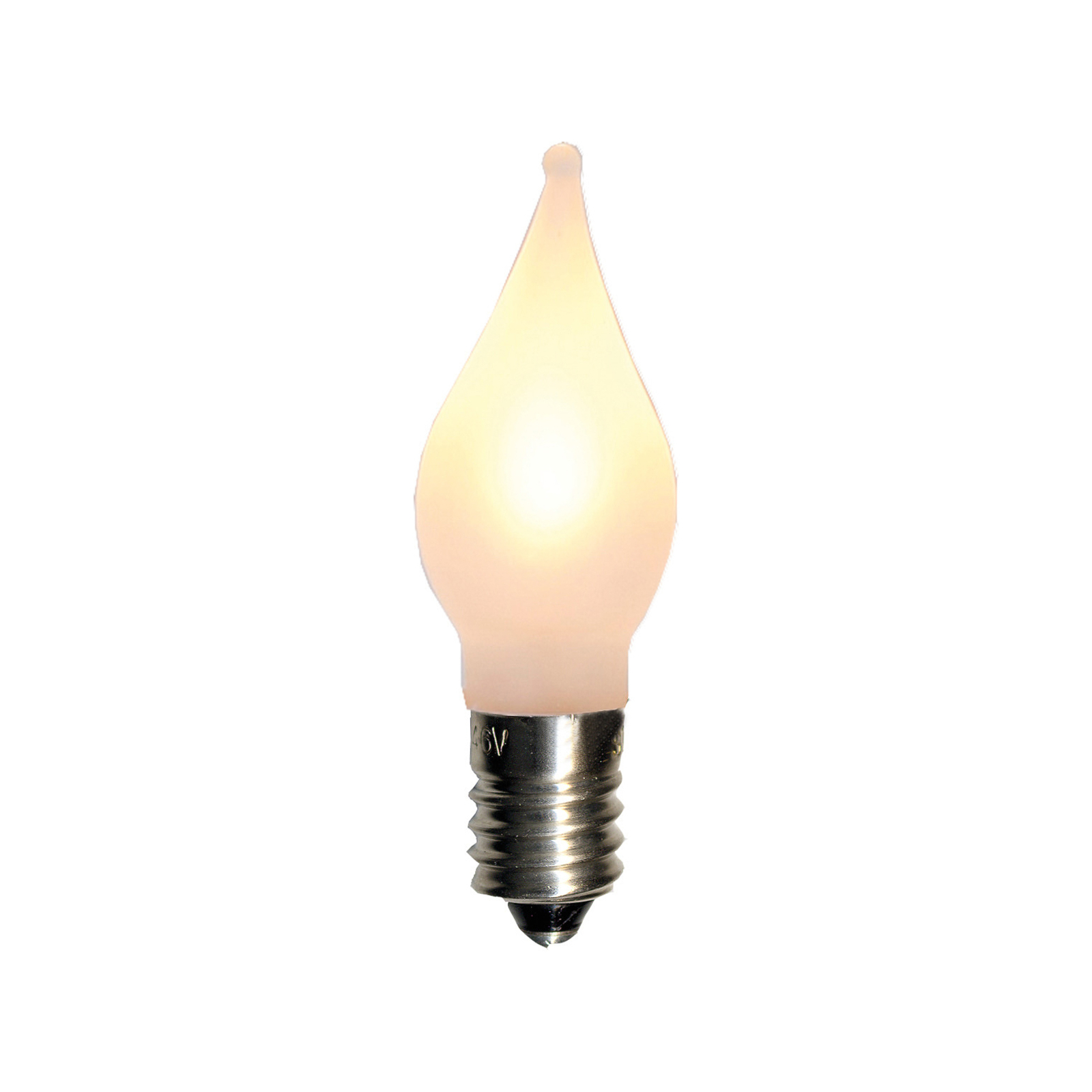 LED-vaihtolamppu E10 0,2 W, 10-55V 3 kpl, tuuli
