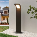 Arcchio, borne lumineuse LED Advik, 100 cm, anthracite, métal, IP65