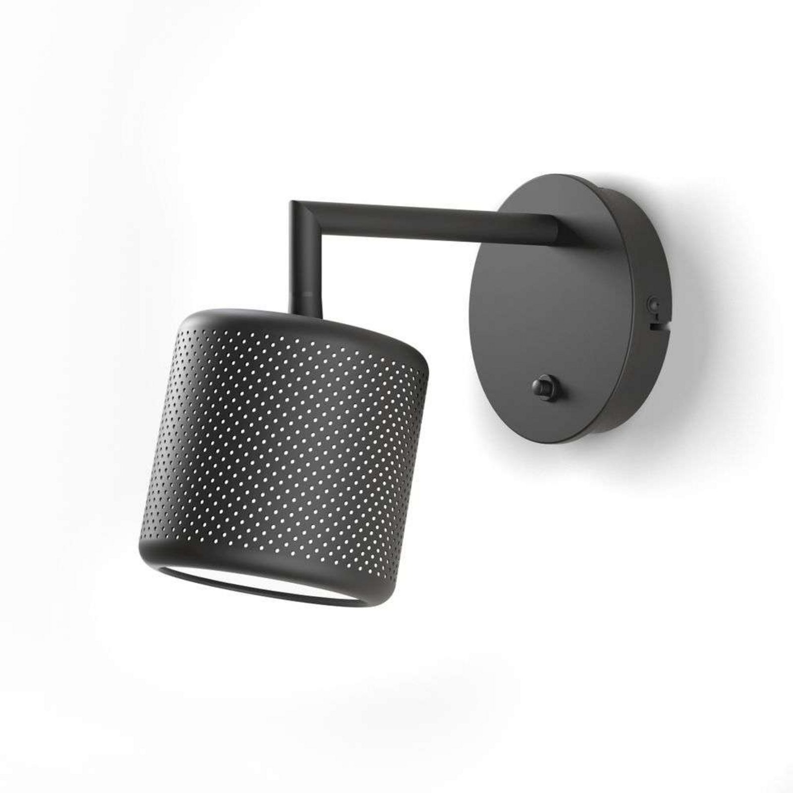 Grain Wall Lamp XS Matt Black - Herstal