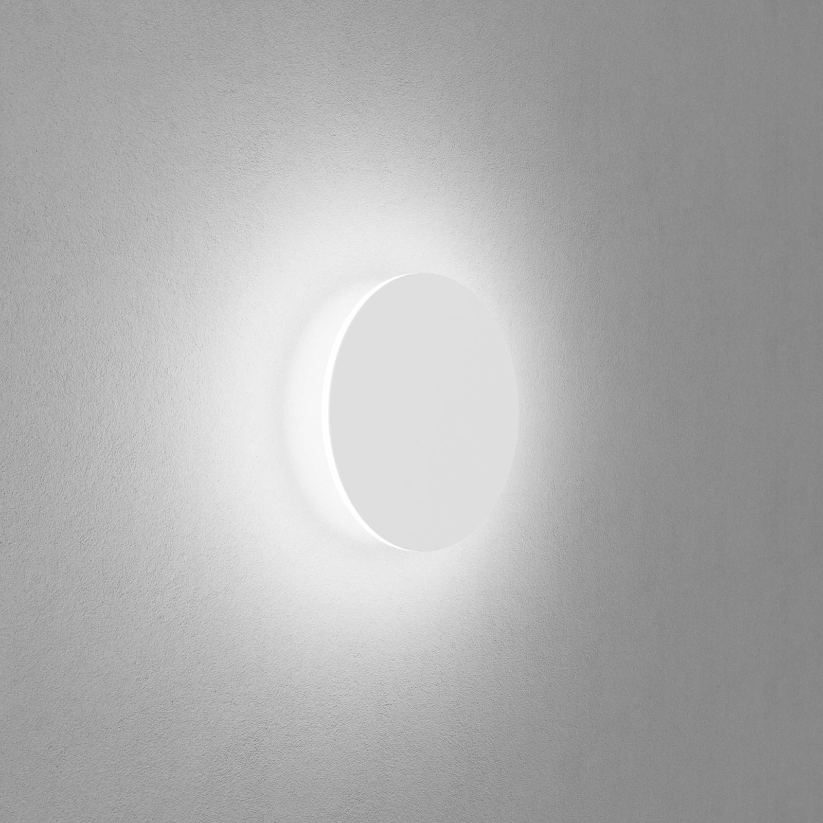 EGG DLS kinkiet LED Orbit, biały, Ø 25 cm, aluminium, 2.700 K