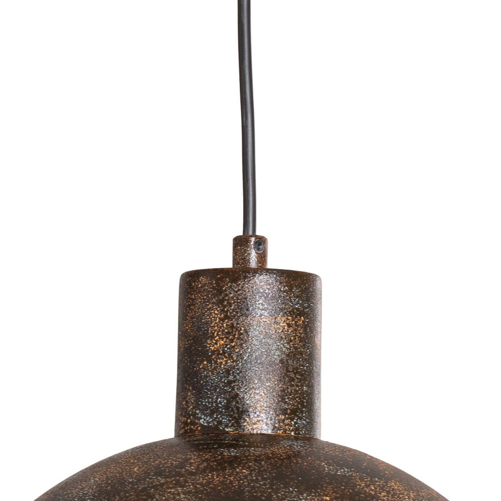 Hengelampe Kure, svartbrun, metall, Ø 30 cm, E27 Hengelampe Kure, svartbrun, metall, Ø 30 cm, E27