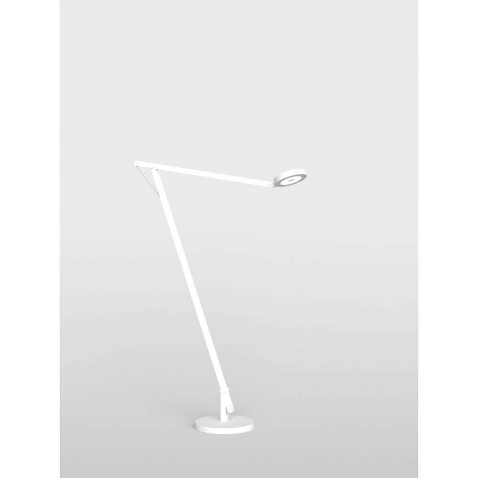 String F1 gulvlampe TW Matt White/Silver Rotaliana - Stue - Aluminium