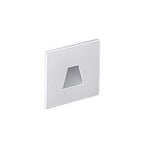 Molto Luce LED svetilka za vgradnjo Wall 68R SQ, bela, aluminij, CCT