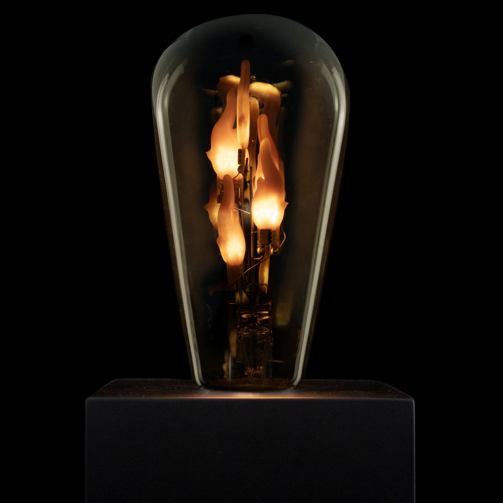 Segula LED Fire Flame Line E27 1W Rustika dūmu 1800K dekoratīvais