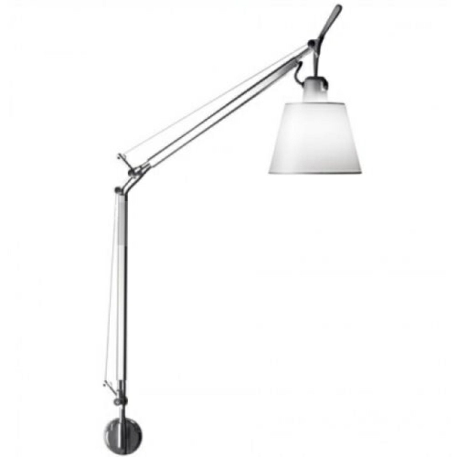 Tolomeo Basculante Candeeiro de Parede Satin - Artemide