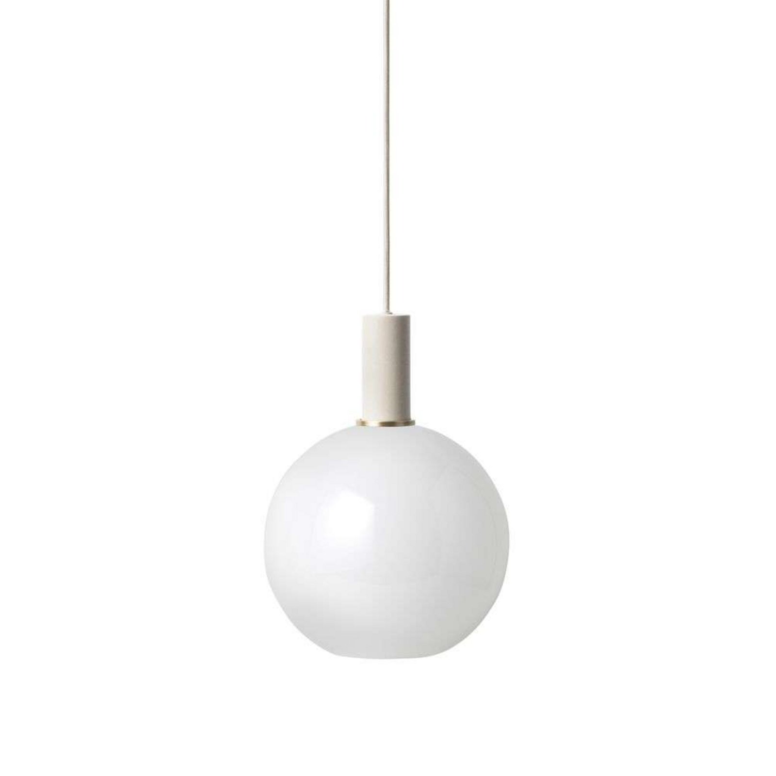 Collect Závěsná Lampa Opal Sphere Low Light Grey - Ferm Living