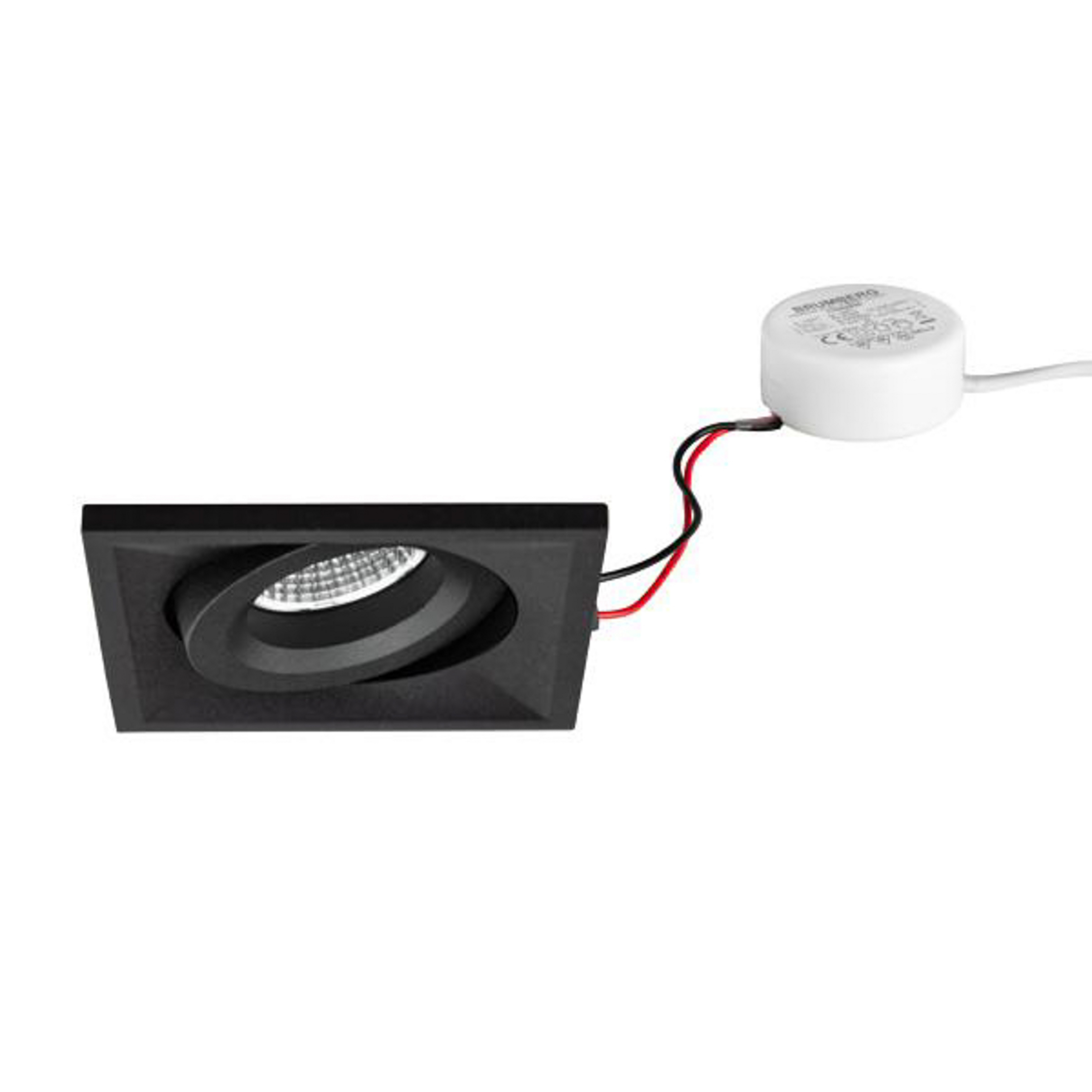 BRUMBERG BB37 encastré RC driver rond noir
