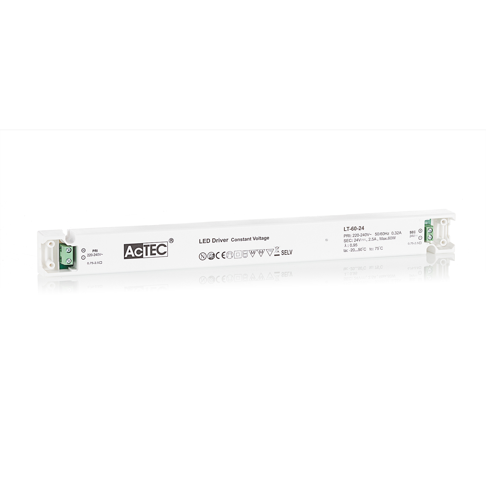 AcTEC LT transformador LED CV 24V, 60W