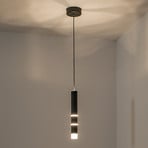 PURE Vega LED-hänglampa, en cylinder, svart