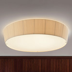 Bover Plafonet 95 - edle Textil-Deckenlampe