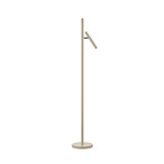 LED-Akku-Stehlampe Streak-B, Höhe 134 cm, sandfarben, Metall