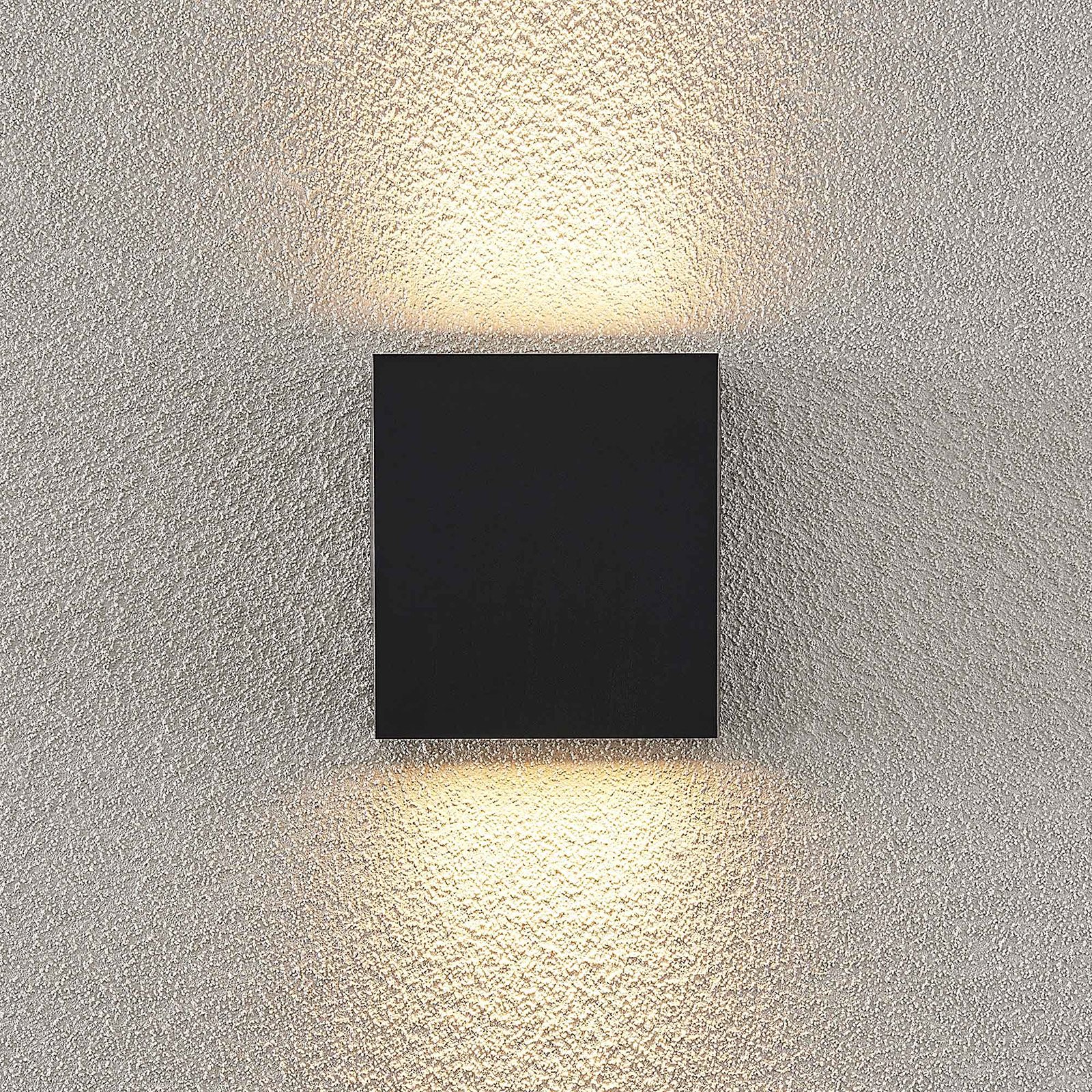 Ugar LED Buiten Wandlamp H14 Dark Grey - Lindby