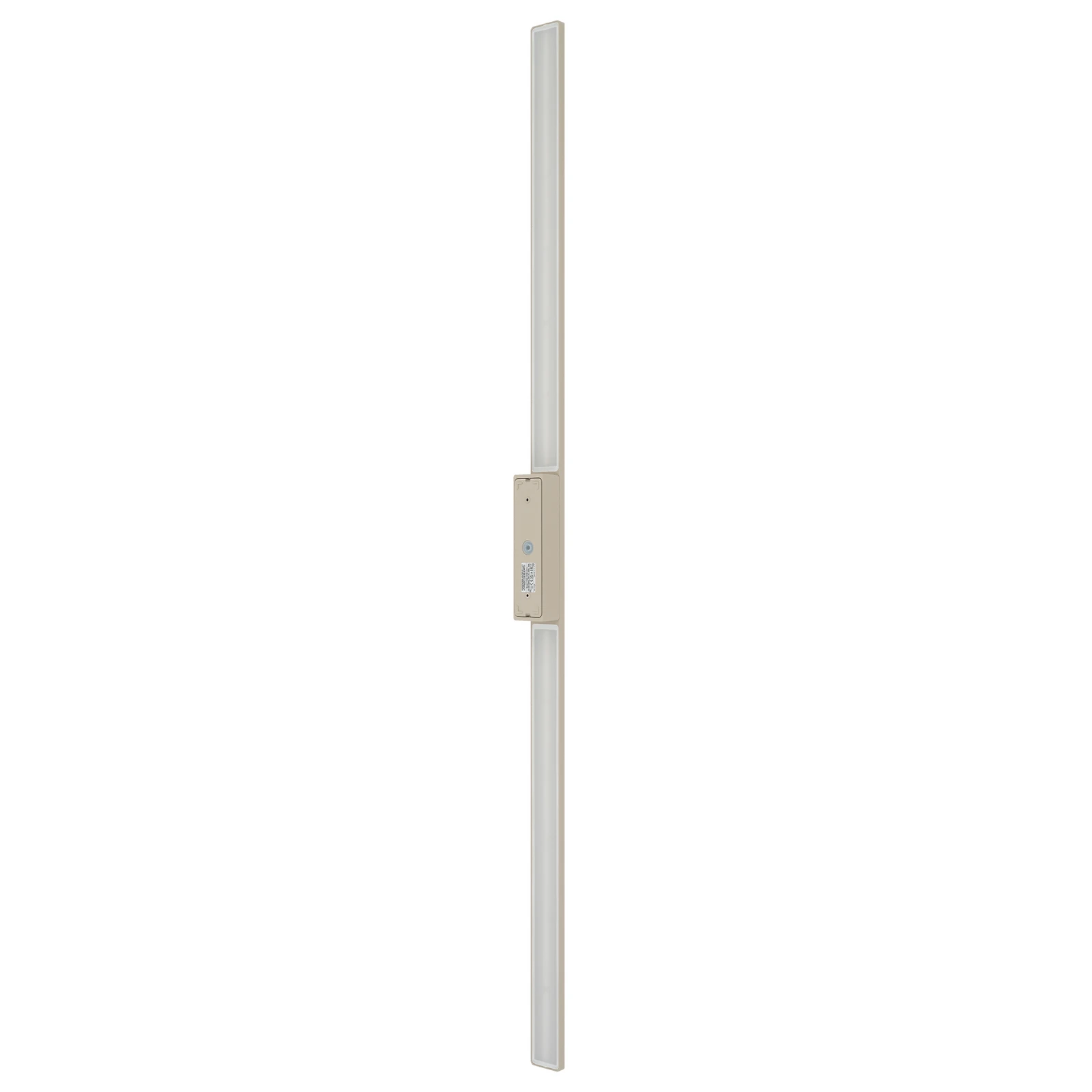 Applique a LED Demi L, sabbia, alluminio, altezza 144 cm, IP54