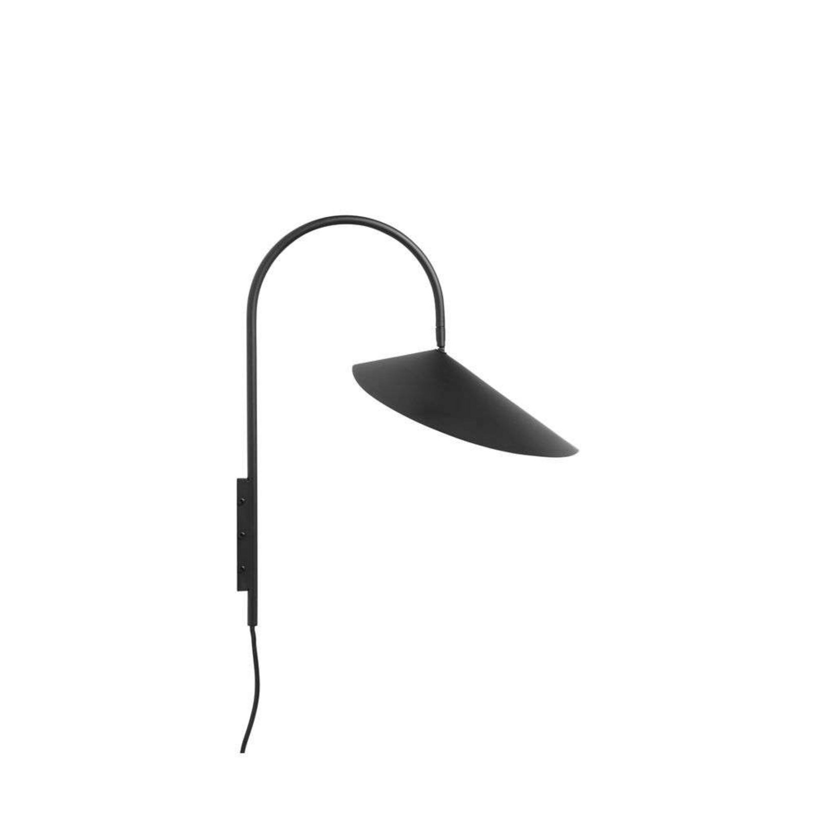 Arum Swivel Vägglampa Black - Ferm Living