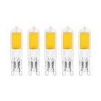 Arcchio Ampoule à broche LED, G9, 2,2W, 2700K, lot de 5